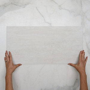 Travertine Tiles for Bathroom Floor & Kitchen Wall - The Blue Space