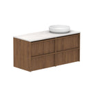 ADP Eli Wall Hung Vanity 1200mm Right Bowl ELIFAW1200WHRCP | The Blue Space