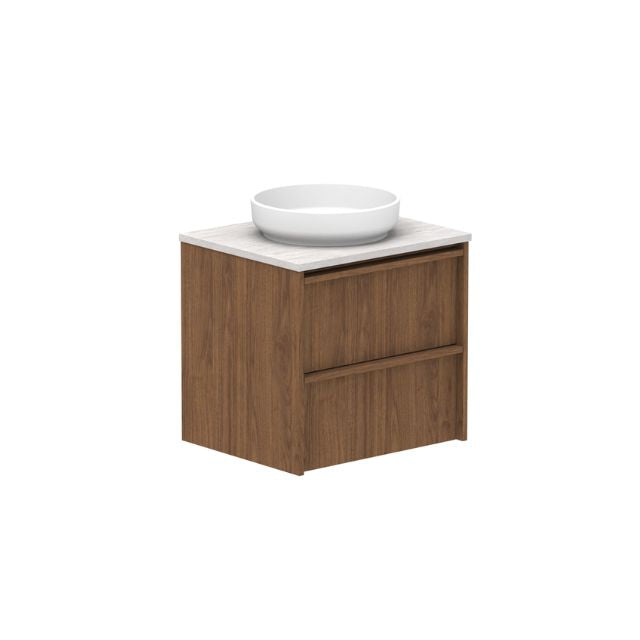 ADP Eli Wall Hung Vanity 600mm Centre Bowl ELIFAW0600WHCCP | The Blue Space