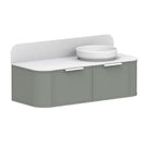 ADP Flo Wall Hung Vanity - 1200mm Right Bowl FLOFAS1200WHRCP | The Blue Space