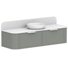 ADP Flo Wall Hung Vanity - 1500mm Centre Bowl FLOFAS1500WHCCP | The Blue Space