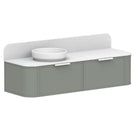 ADP Flo Wall Hung Vanity - 1500mm Left Bowl FLOFAS1500WHLCP | The Blue Space