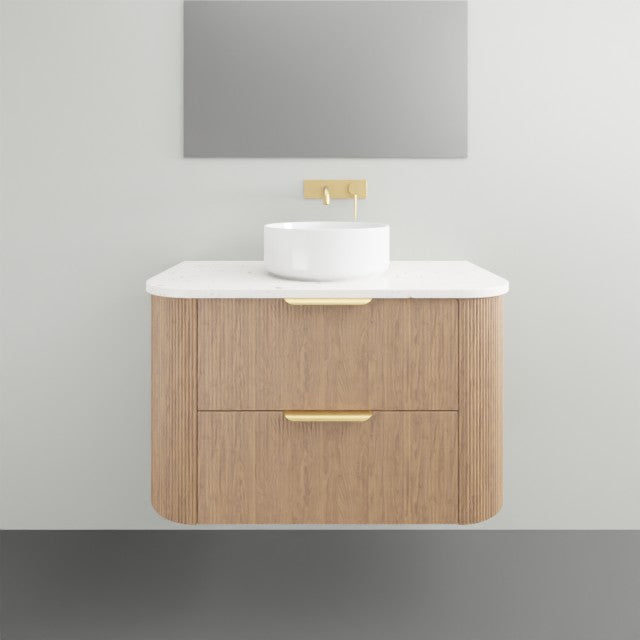 ADP Thirroul Wall Hung Vanity 900mm Centre Bowl THIFAW0900WHCCP | The Blue Space