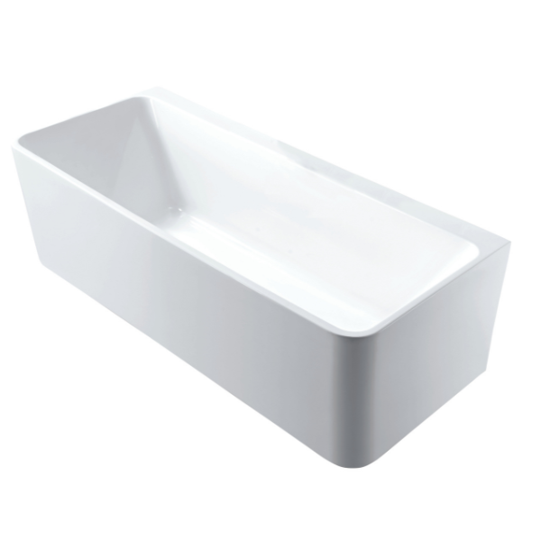 BelBagno Alto Back-to-Wall Bathtub 1700mm BB52-1700 - The Blue Space