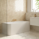 BelBagno Alto Back-to-Wall Bathtub 1700mm BB52-1700 - The Blue Space