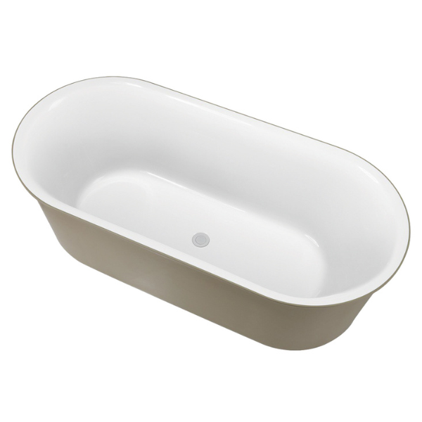 BelBagno Berg Freestanding Bathtub 1500mm BB65-BERG-1500-SS - The Blue Space