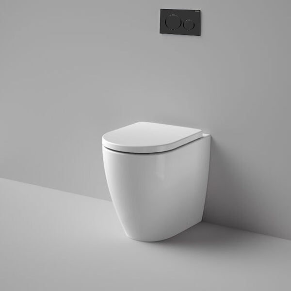 Caroma Urbane II Cleanflush Compact Wall Faced Toilet with Geberit Sigma In-Wall Cistern