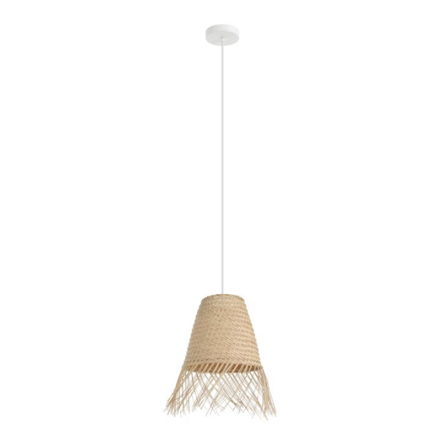 Eglo Aycliffe 30cm Pendant Light Natural 43871N - The Blue Space