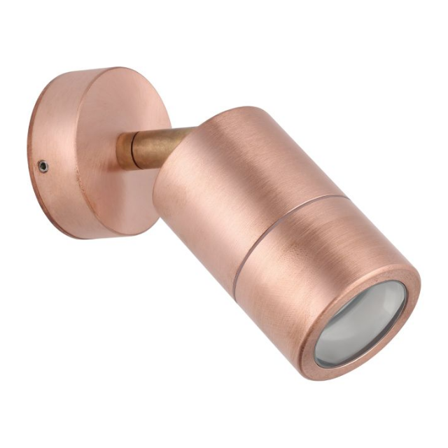 Eglo Fremantle 1 Wall Light Adjustable Copper  206144 - The Blue Space