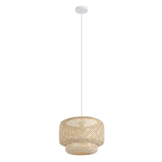 Eglo Hettonle 42cm Pendant Light Natural 43868N - The Blue Space