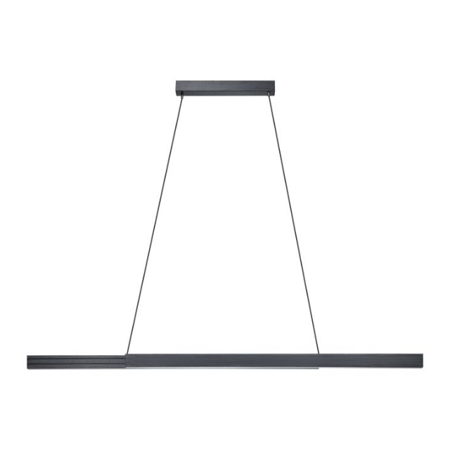 Eglo Montebuono 130cm Pendant Light Anodised Black 206199 - The Blue Space