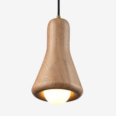 Fluxwood Lander Tall Timber Pendant Light Victorian Ash - The Blue Space