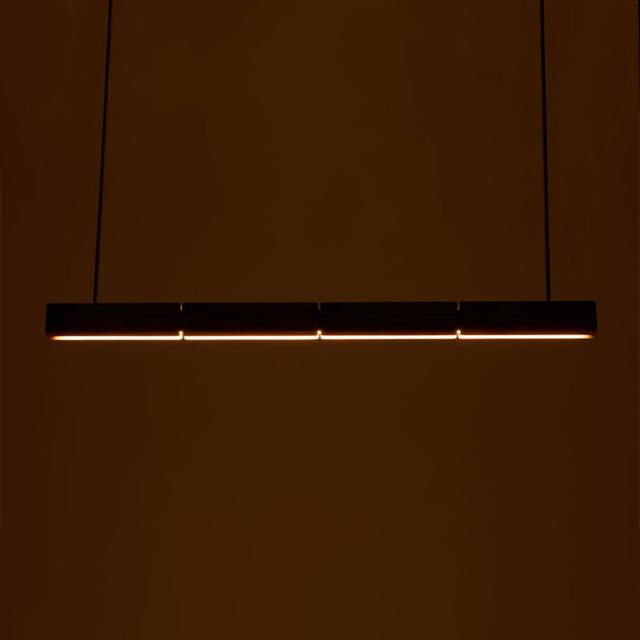 Fluxwood Array Timber Linear Pendant Light