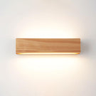 Fluxwood Umber Timber Linear Wall Light American Oak - The Blue Space