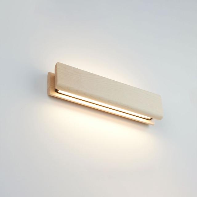 Fluxwood Umber Timber Linear Wall Light Maple - The Blue Space