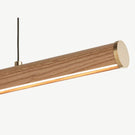 Fluxwood Roller Timber Linear Pendant Light American Oak - The Blue Space