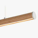 Fluxwood Roller Timber Linear Pendant Light American Oak - The Blue Space