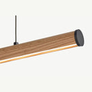 Fluxwood Roller Timber Linear Pendant Light American Oak - The Blue Space