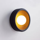 Fluxwood Silo Ceramic Wall Light - Matte Black - The Blue Space