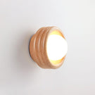 Fluxwood Silo Timber Mini Sconce Wall Light - American Oak SILO-TIMBER-AO-BP-PH-3K - The Blue Space