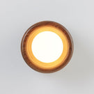 Fluxwood Silo Timber Mini Sconce Wall Light - Walnut SILO-TIMBER-WA-BP-PH-3K - The Blue Space