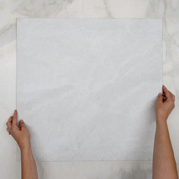 White Tilly Tundra Stone Look Tile Tech Grip Porcelain Sample