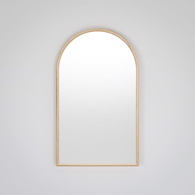 Ingrain Timber Framed Arch Mirror 600mm x 1000mm