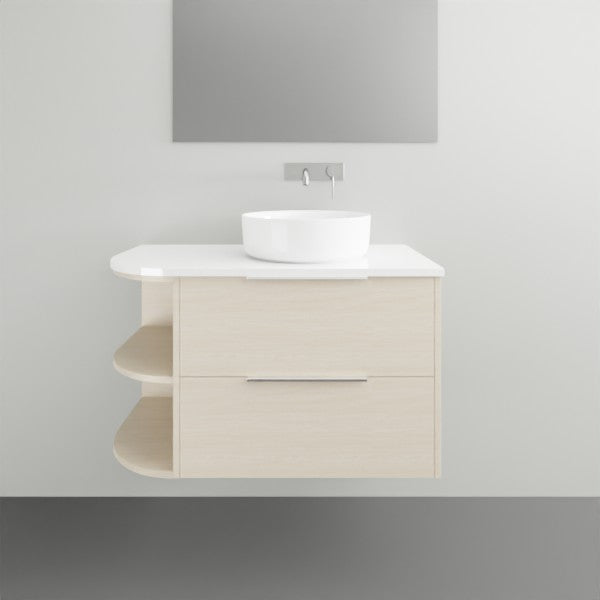 Marquis Avion2LHS Wall Hung Vanity - 900 - Left Hand End Shelf | The Blue Space
