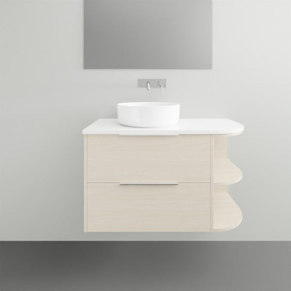 Marquis Avion2RHS Wall Hung Vanity - 900 - Right Hand End Shelf | The Blue Space