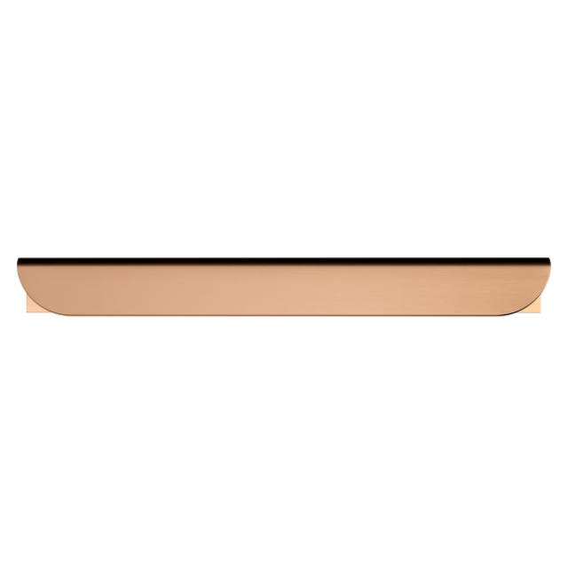 Meir Öppen Edge-Pull 150mm Cabinet Handle Lustre Bronze MRCH-1E15N-PVDBZ - The Blue Space