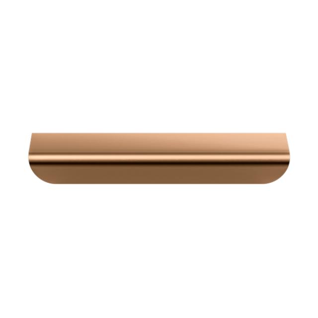 Meir Öppen Edge-Pull 150mm Cabinet Handle Lustre Bronze MRCH-1E15N-PVDBZ - The Blue Space