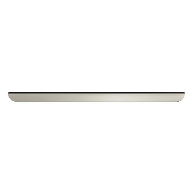 Meir Öppen Edge-Pull 300mm Cabinet Handle Brushed Nickel MRCH-1E30N-PVDBN - The Blue Space