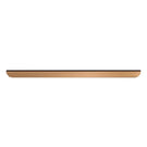 Meir Öppen Edge-Pull 300mm Cabinet Handle Lustre Bronze MRCH-1E30N-PVDBZ - The Blue Space