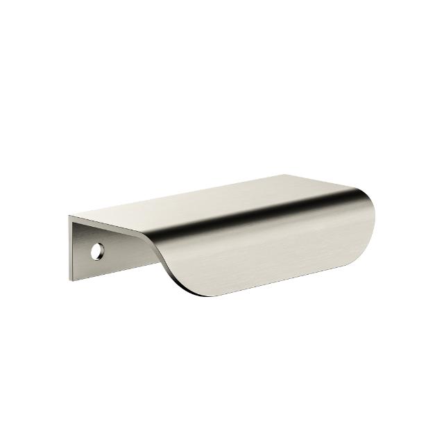 Meir Öppen Edge-Pull 75mm Cabinet Handle Brushed Nickel MRCH-1E07N-PVDBN - The Blue Space