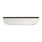 Meir Öppen Edge-Pull 75mm Cabinet Handle Brushed Nickel MRCH-1E07N-PVDBN - The Blue Space