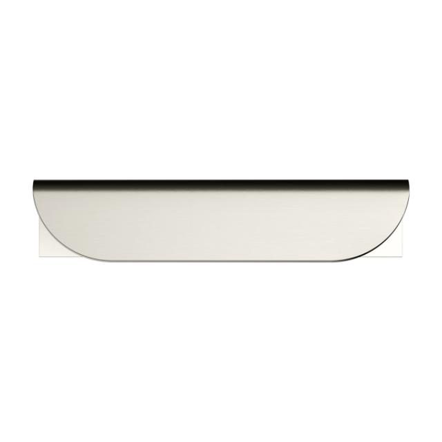 Meir Öppen Edge-Pull 75mm Cabinet Handle Brushed Nickel MRCH-1E07N-PVDBN - The Blue Space