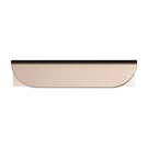 Meir Öppen Edge-Pull 75mm Cabinet Handle Champagne MRCH-1E07N-CH - The Blue Space