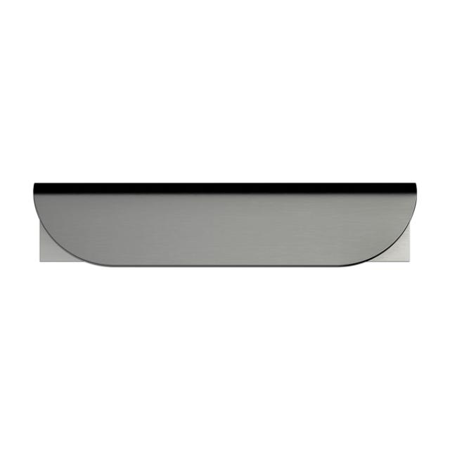 Meir Öppen Edge-Pull 75mm Cabinet Handle Shadow MRCH-1E07N-PVDGM - The Blue Space