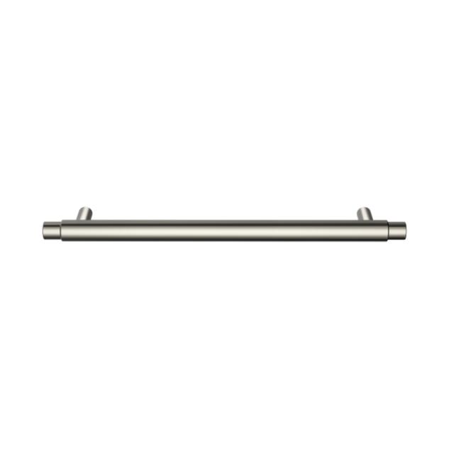 Meir Öppen Round Pull 200mm Cabinet Handle Brushed Nickel MRCH-1P20N-PVDBN - The Blue Space