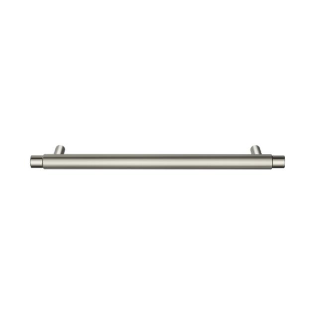 Meir Öppen Round Pull 200mm Cabinet Handle Brushed Nickel MRCH-1P20N-PVDBN - The Blue Space