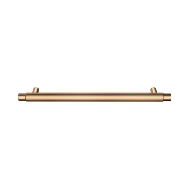 Meir Öppen Round Pull 200mm Cabinet Handle Lustre Bronze MRCH-1P20N-PVDBZ - The Blue Space