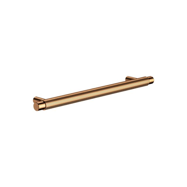 Meir Öppen Round Pull 200mm Cabinet Handle Lustre Bronze MRCH-1P20N-PVDBZ - The Blue Space