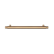 Meir Öppen Round Pull 200mm Cabinet Handle Lustre Bronze MRCH-1P20N-PVDBZ - The Blue Space