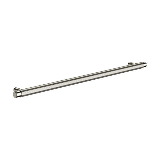 Meir Öppen Round Pull 328mm Cabinet Handle Knurled Brushed Nickel MRCH-2P32N-PVDBN - The Blue Space