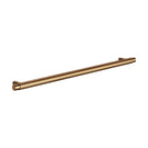 Meir Öppen Round Pull 328mm Cabinet Handle Knurled Lustre Bronze MRCH-2P32N-PVDBZ - The Blue Space