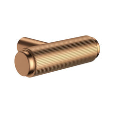 Meir Öppen T-Pull Cabinet Handle Knurled Lustre Bronze MRCH-3T00N-PVDBZ - The Blue Space