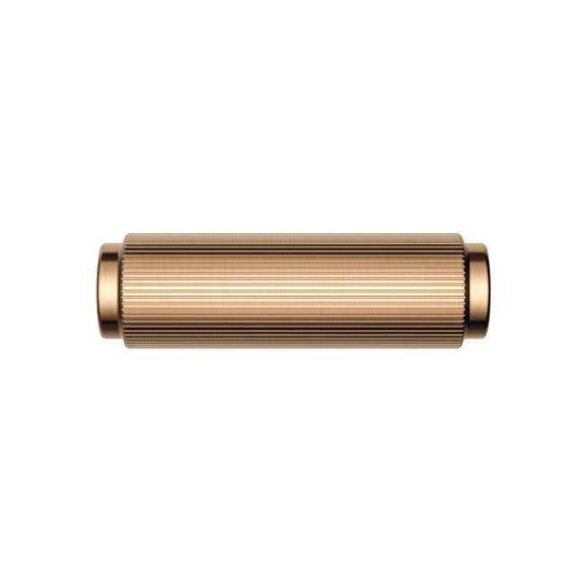 Meir Öppen T-Pull Cabinet Handle Knurled Lustre Bronze MRCH-3T00N-PVDBZ - The Blue Space