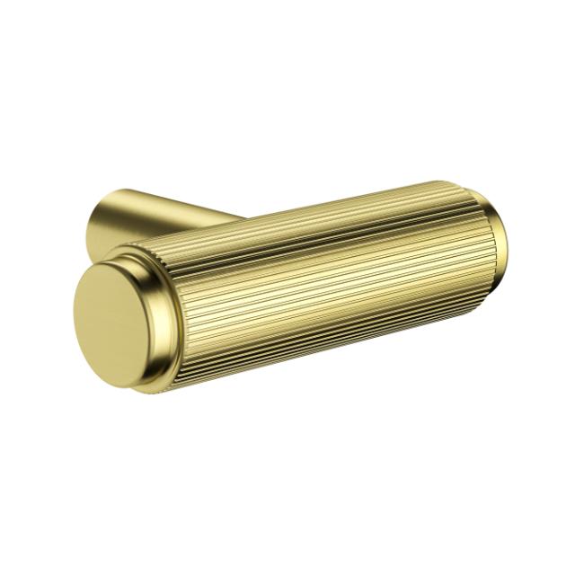 Meir Öppen T-Pull Cabinet Handle Knurled Tiger Bronze MRCH-3T00N-PVDBB - The Blue Space