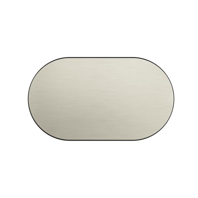 Meir Öppen T-Pull Cabinet Handle Oval Brushed Nickel MRCH-1T00N-PVDBN - The Blue Space