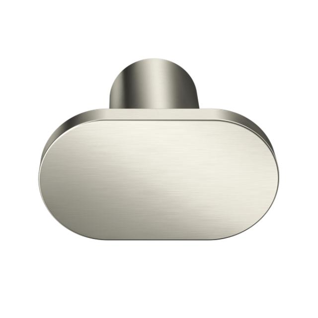 Meir Öppen T-Pull Cabinet Handle Oval Brushed Nickel MRCH-1T00N-PVDBN - The Blue Space